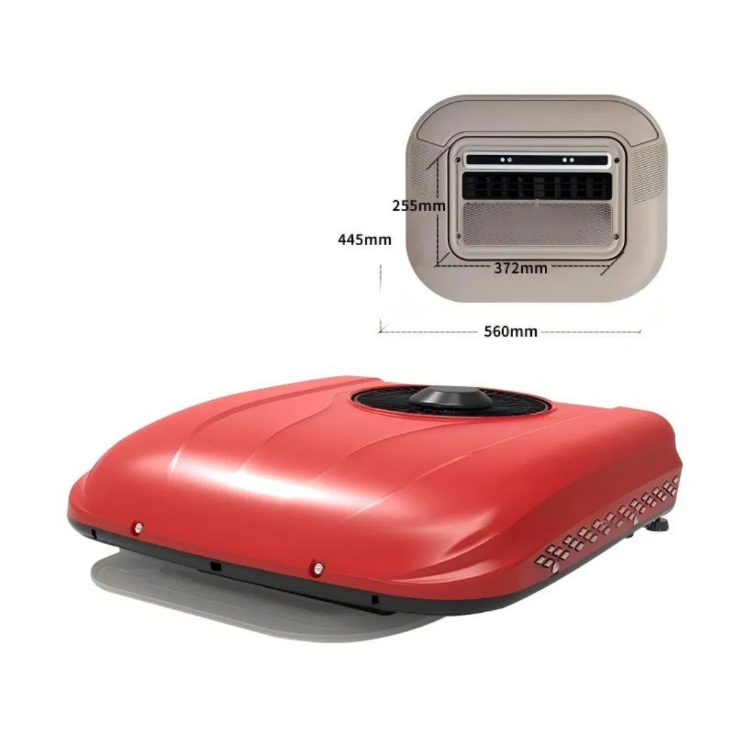 Competitive Price 12V 24V Low Noise Energy-Saving Rooftop Parking Truck RV Air Conditioner