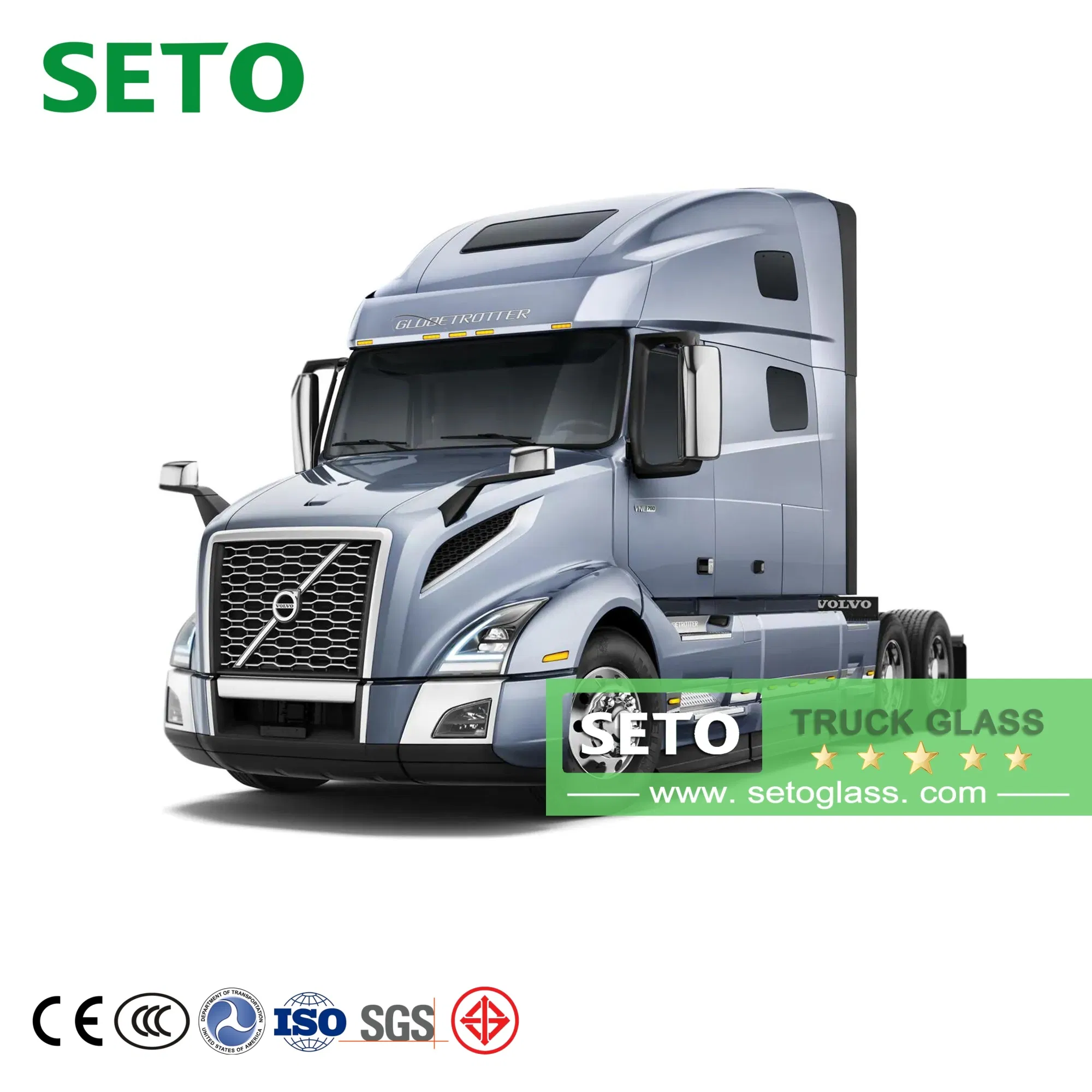 Factory Wholesale Price 5mm Tempered Glass for Truck Windshield/Truck Window