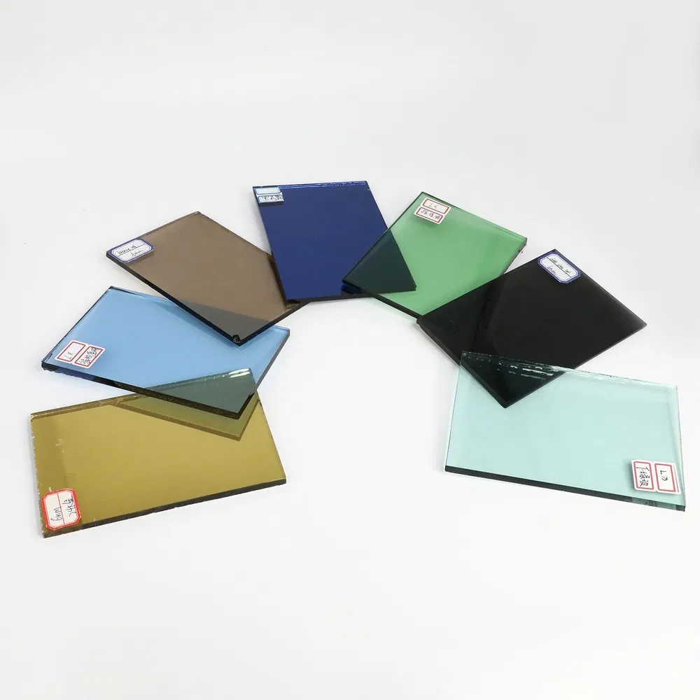 Durable Coated Glass Distributor Tinted Reflective Float Glass for Lighting Fixtures