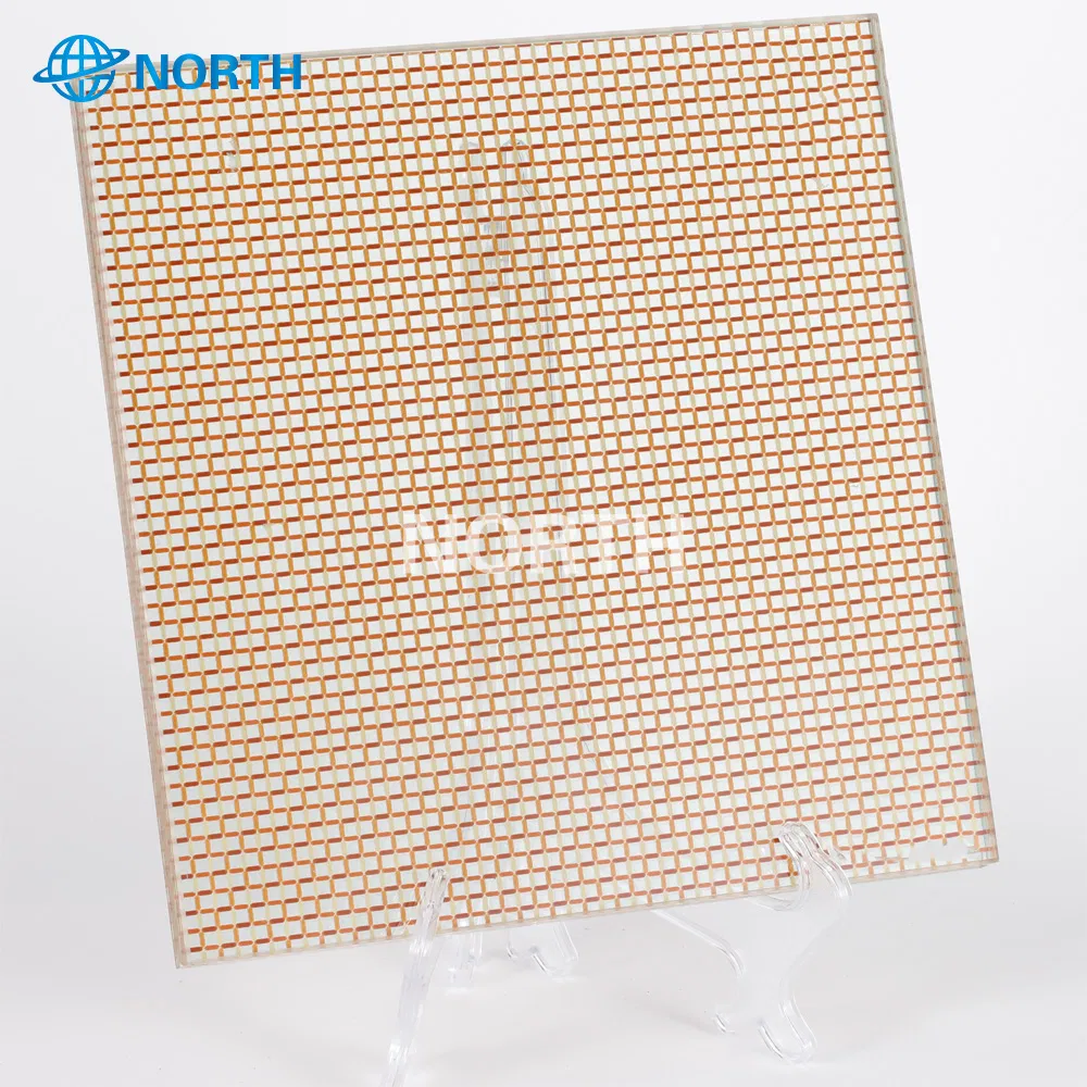 China Fabric Wire Mesh Decorative Tempered Safety Art Laminated Glass