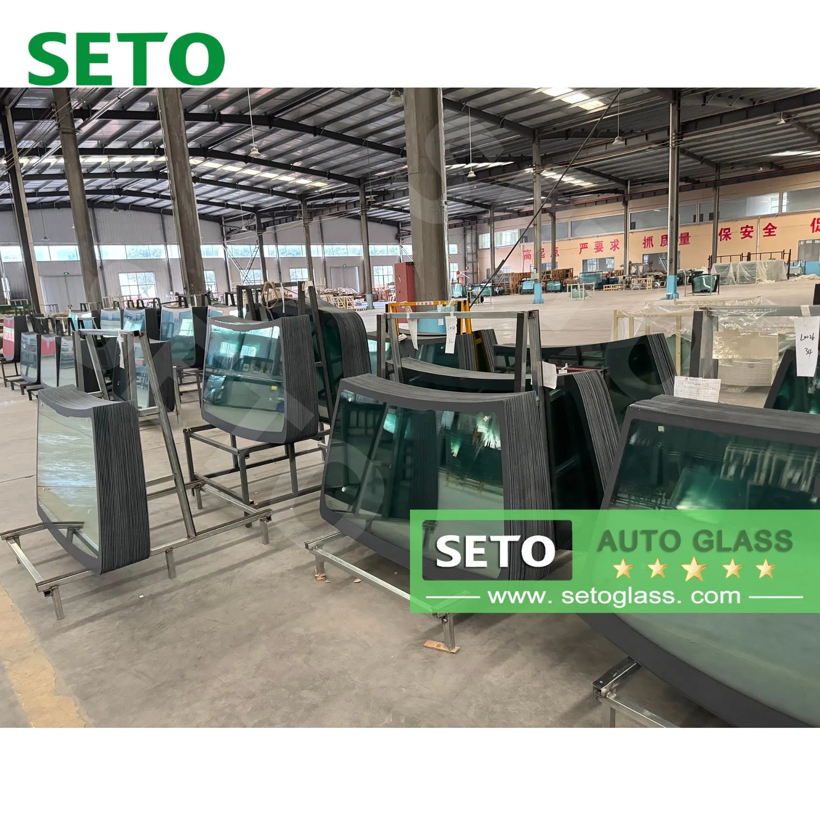 Heated Curved Bending Laminated Glass Front Windshield