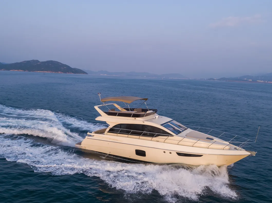 Lina 52FT Luxury Yacht Exterior