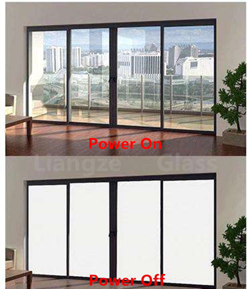 Switchable Laminated Smart Glass/Privacy Glass for Partition