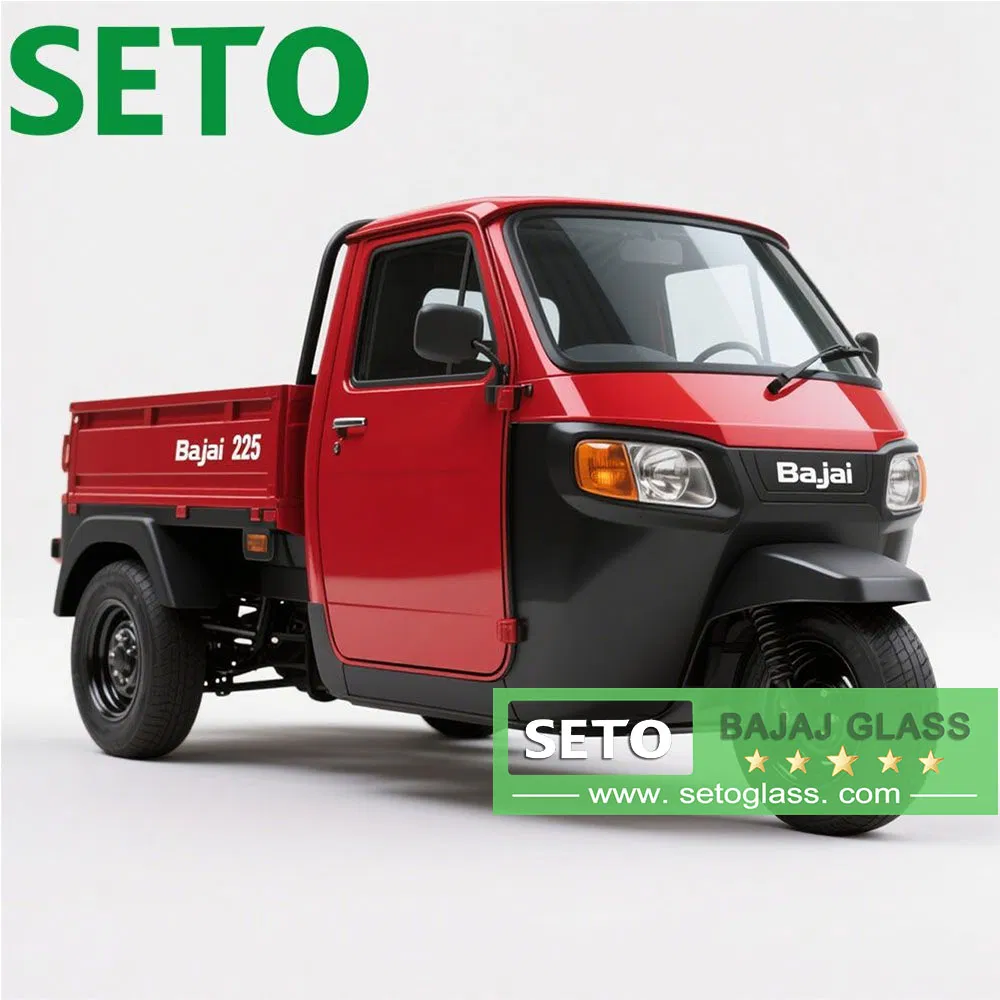 Tuk Tuk Bajaj Re 205 Three Wheeler Laminated Front Windshield Glass