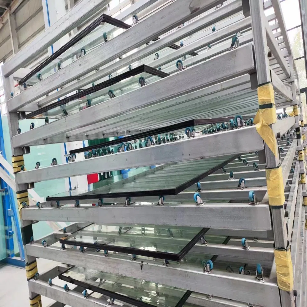 Hot Sale Low E Windows Insulated Laminated Aluminium Bus Window Curved Double Pane Tempered Glass