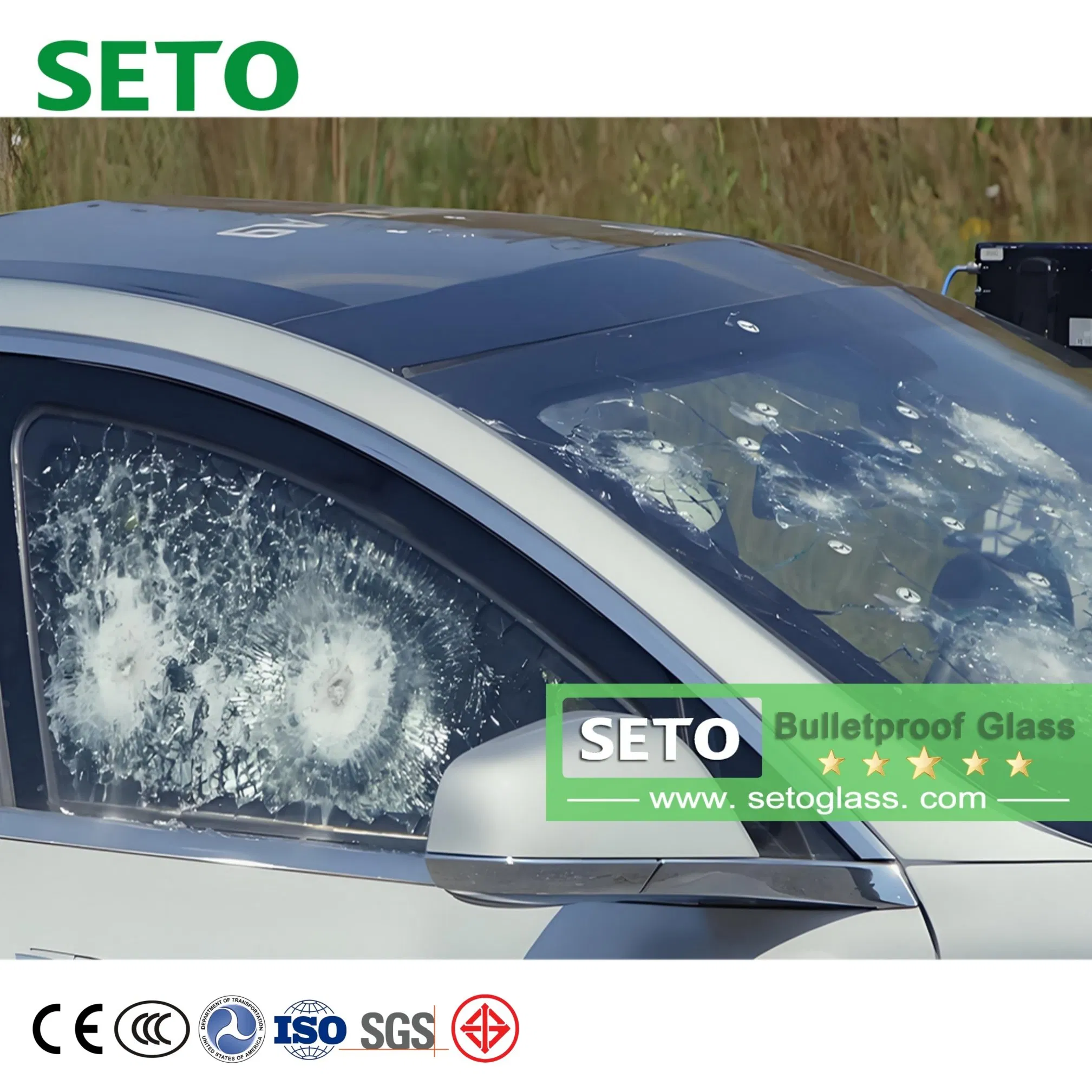 Multi Layer Bullet Resistant Glass for Armored Vehicle Applications