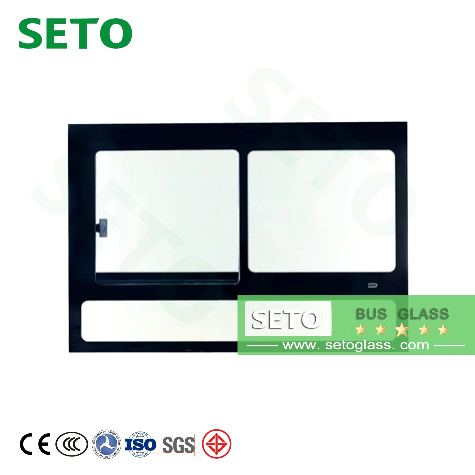 Bus Windshield Yutong Front Glass Sliding Window Rear Glass
