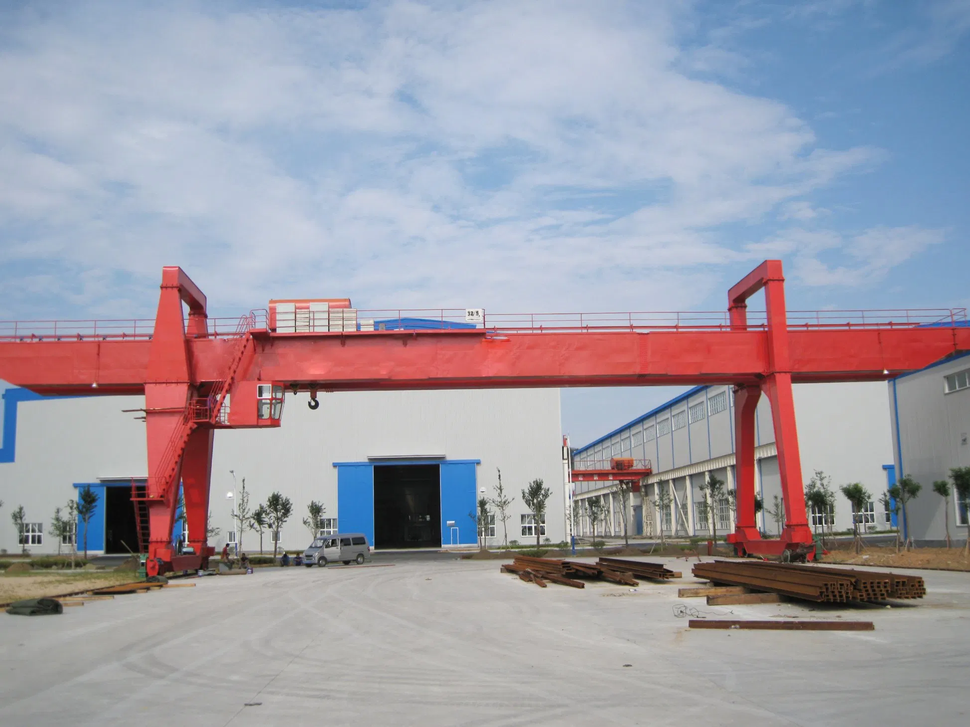 Heavy Duty Double Girder Gantry Crane for 30t to 70t Lifting
