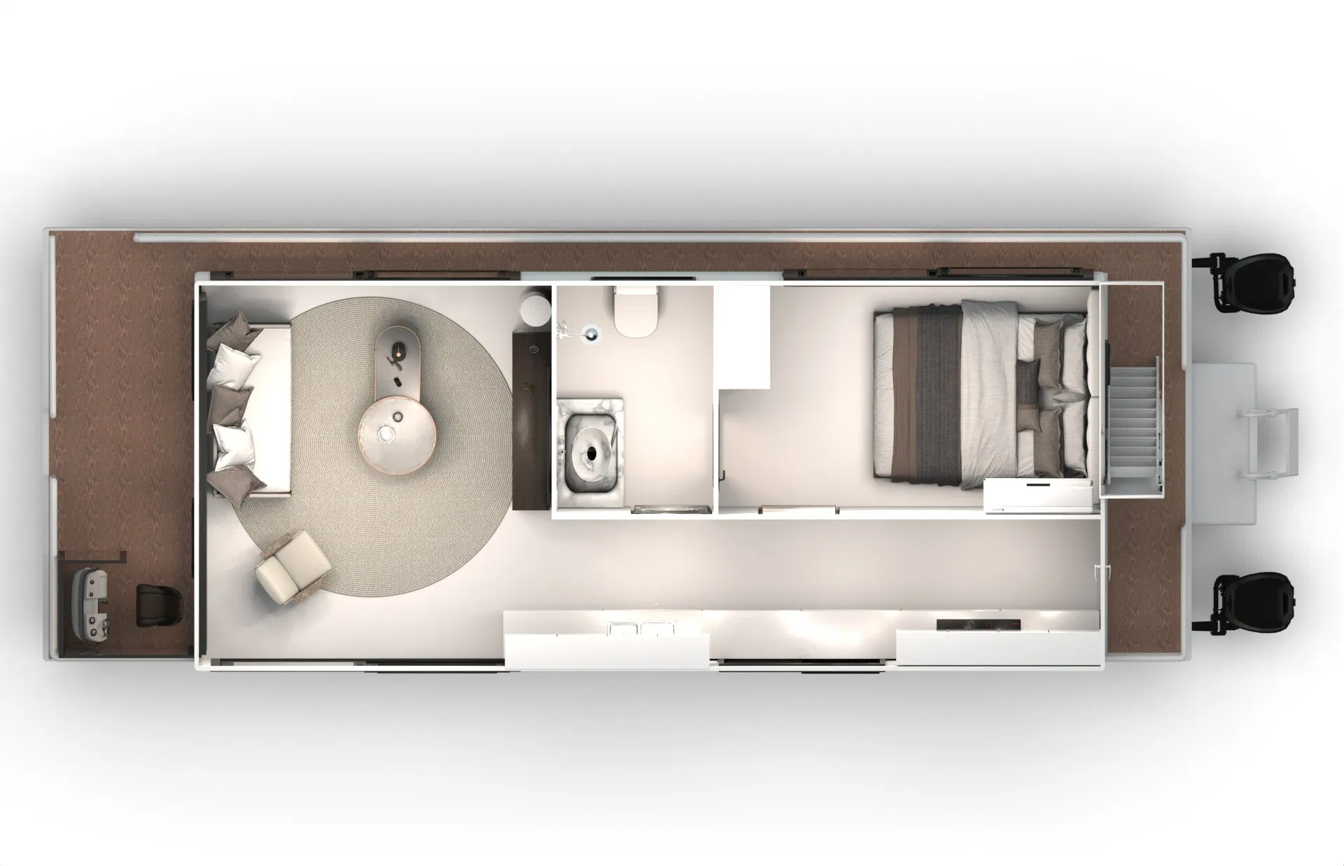 Prefab Houseboat Sea House Floating Pontoon Houseboat Yacht
