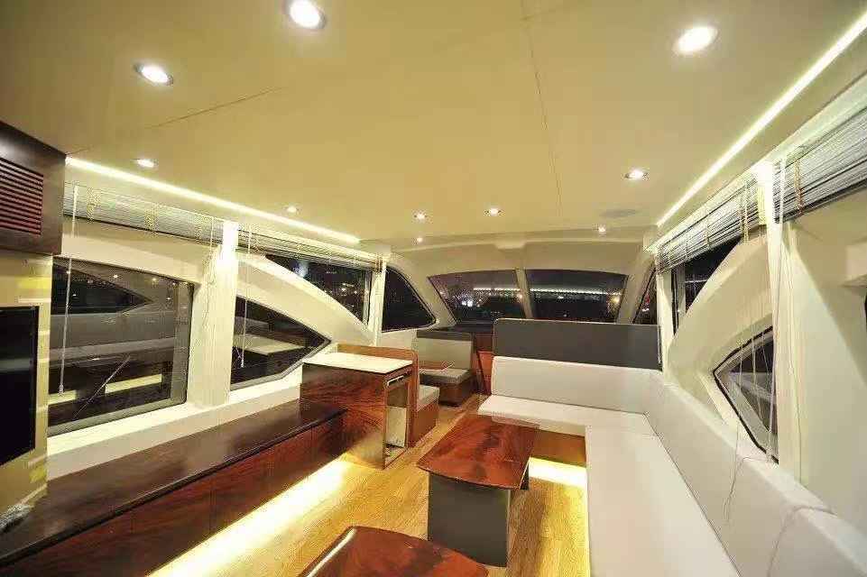 55FT Fiberglass Luxury Sports Yacht