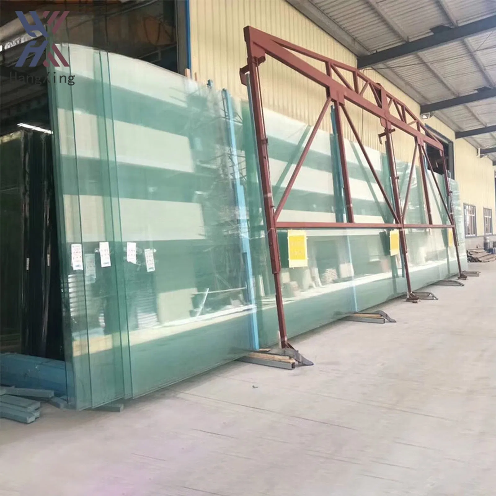 Hot Sale Low E Windows Insulated Laminated Aluminium Bus Window Curved Double Pane Tempered Glass