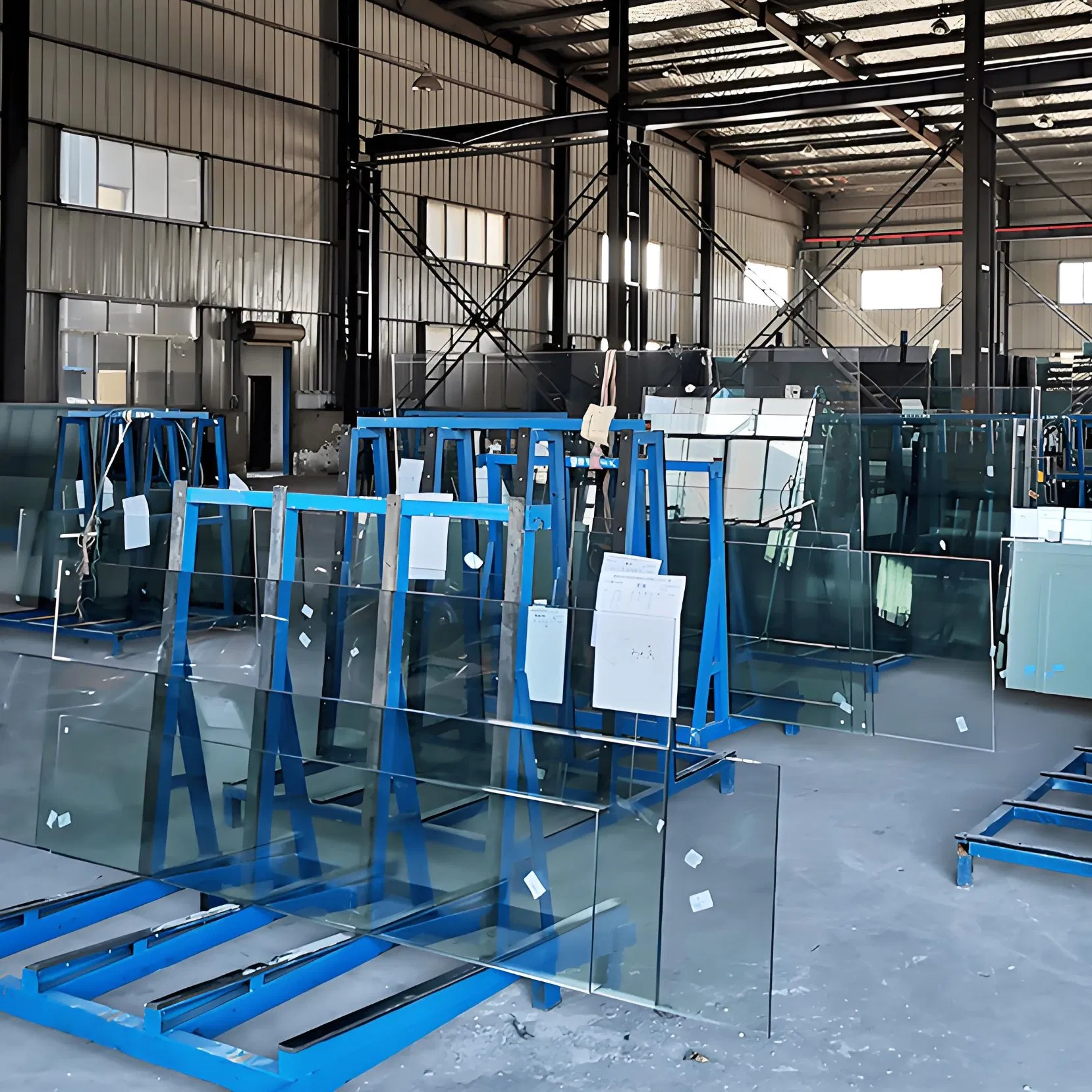 Bronze Euro Grey Dark Blue Green Ford Blue Black Colored Cloured Reflective Coated Solar Control Glass for Windows and Doors