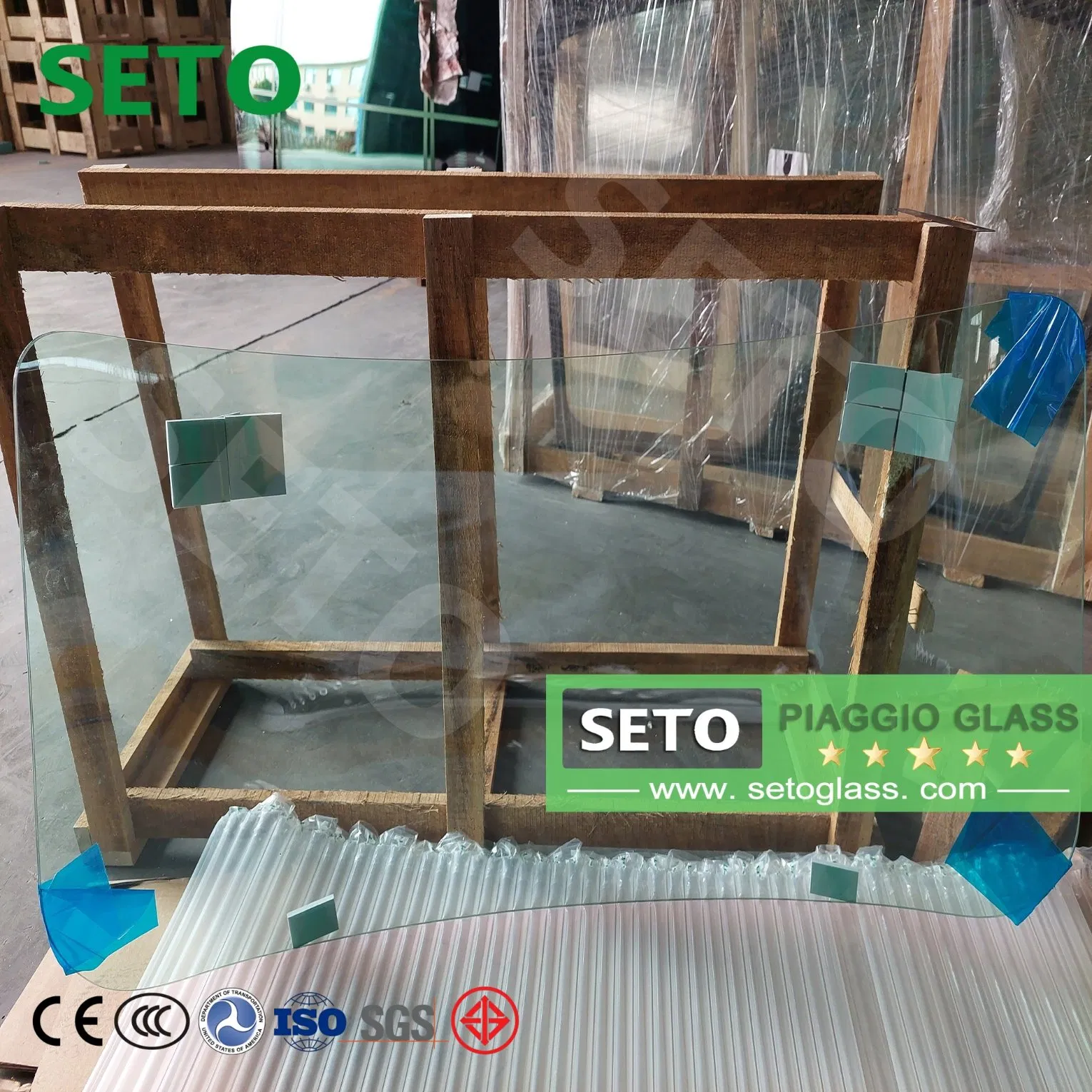 Piaggio Ape City LGP Windscreen Three Wheeler Windshield Glass Factory