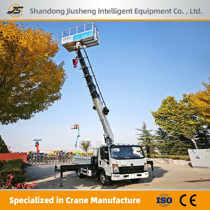 Heavy-Duty Aerial Work Truck with Stable Outriggers 23m High-Altitude Operation Trucks