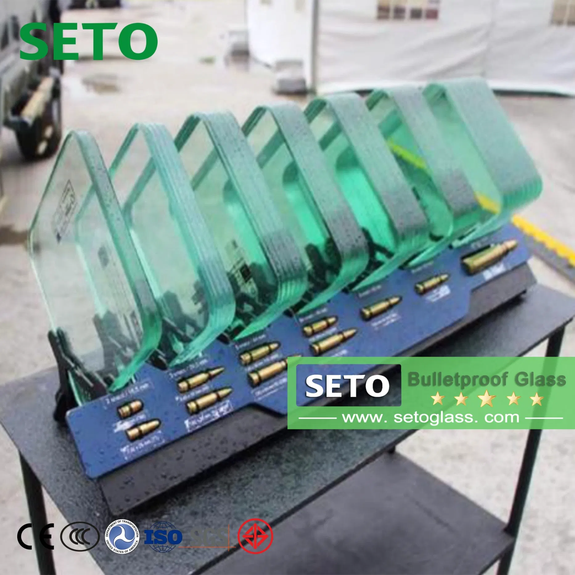 Safety Armored Vehicle Bulletproof Glass China Factory