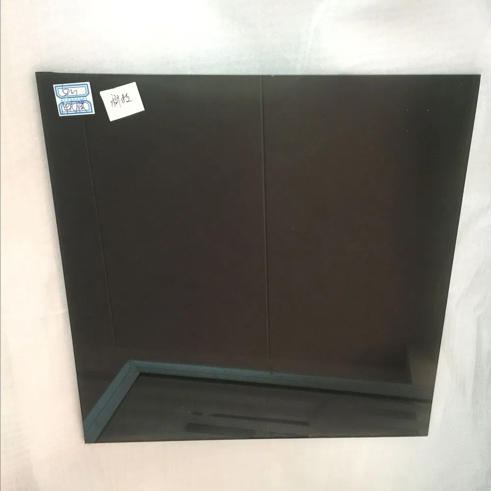 Solar Control Coated Glass Factory Windows Blue Eflective Glass for Balcony Doors