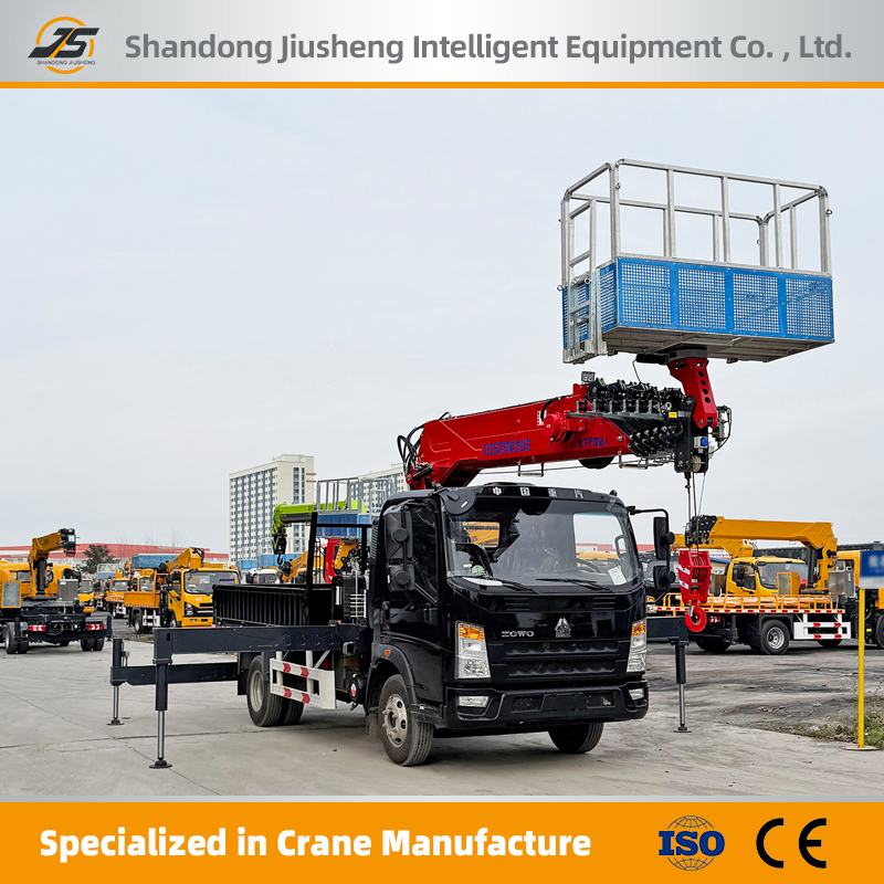 Heavy-Duty Aerial Work Truck with Stable Outriggers 23m High-Altitude Operation Trucks