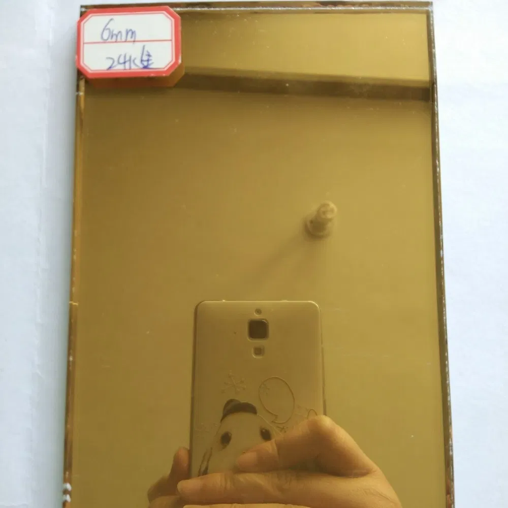 Reflective Glass Manufacturers 6mm Thickness Grey Reflective Glass for Door