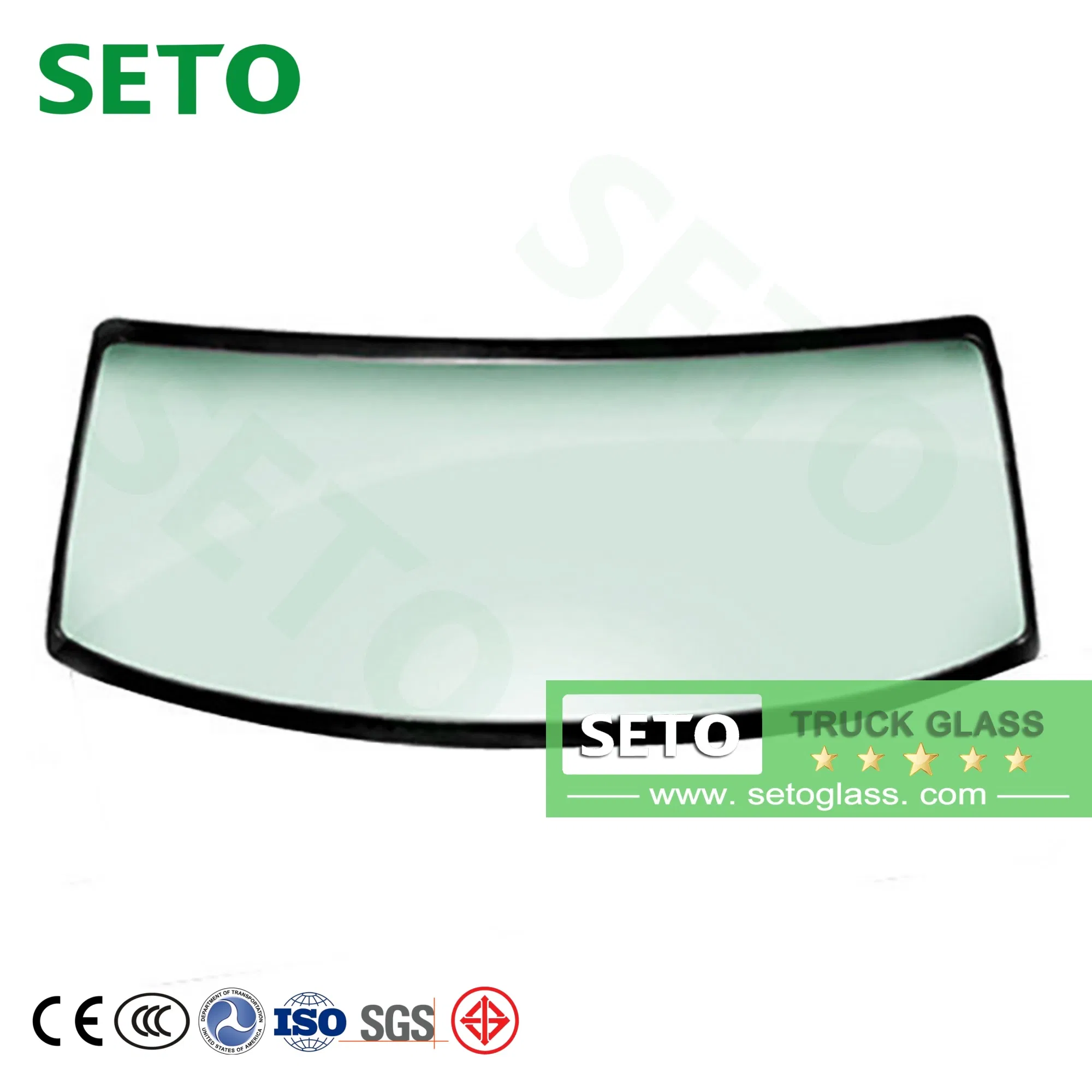 Factory Wholesale Price 5mm Tempered Glass for Truck Windshield/Truck Window