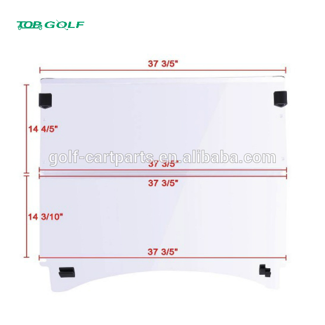 Golf Cart Folding Windshield for Ezgo Rxv