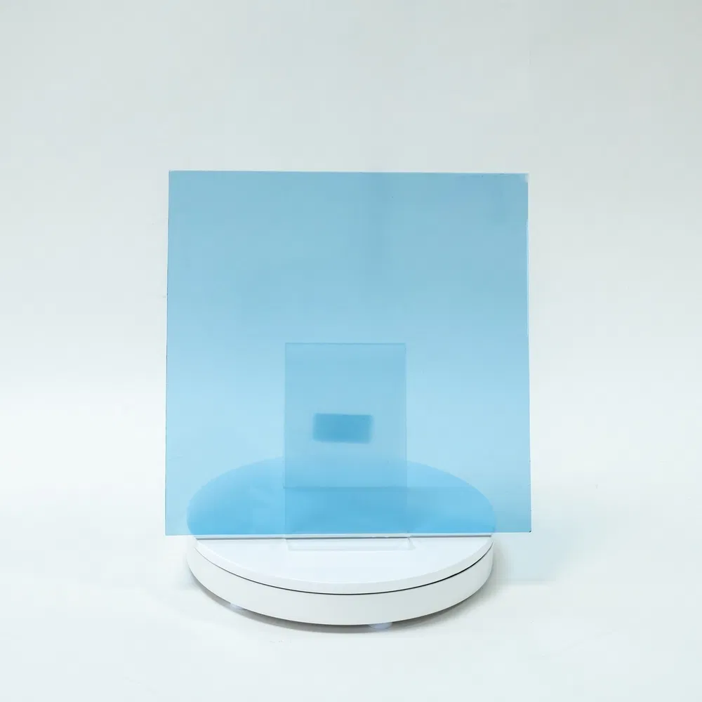 Windows Coated Glass Factory 4mm Thickness Flat Toughened Reflective Glass for Architecture