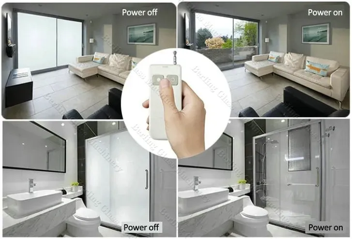 PDLC Smart Glass Showcase