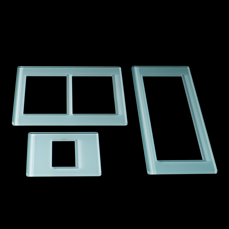 Tempered Glass with Silk-Screen Printing for Switch Panel