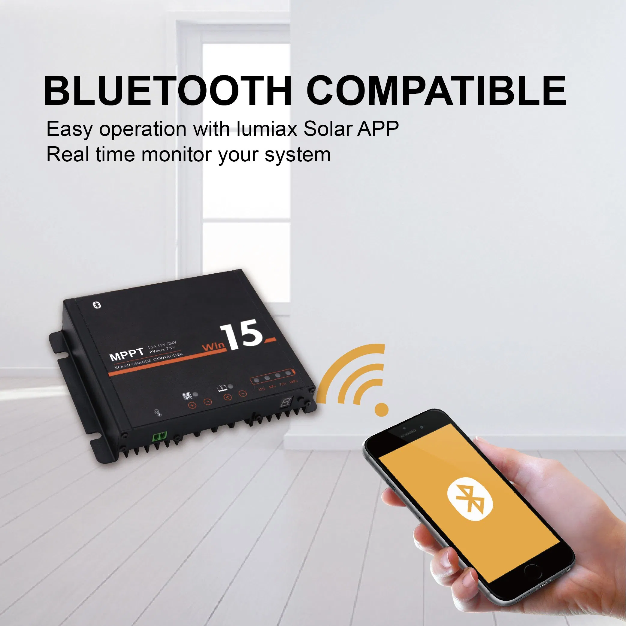 Solar Panel RoHS Solar Charger Regulator MPPT Charger RV Boat Car Camping 12V 24V 15A 20A 40A Caravan Marine All Battery