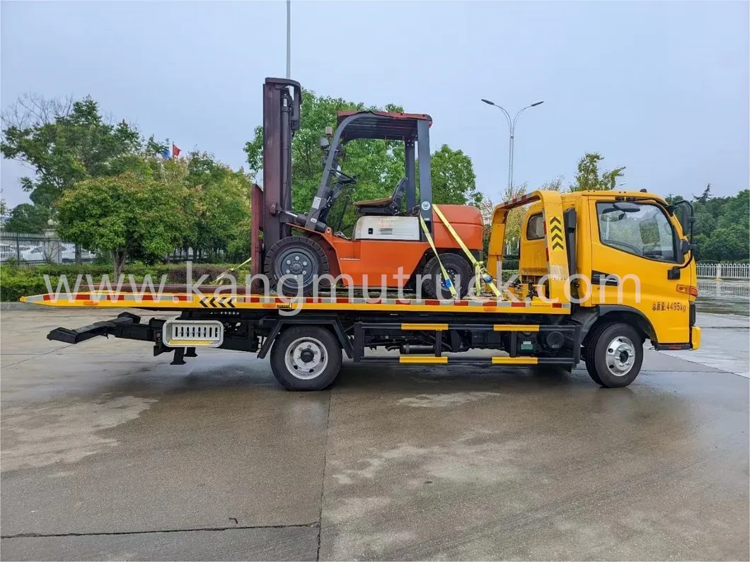 Wrecker Tow Truck Front View