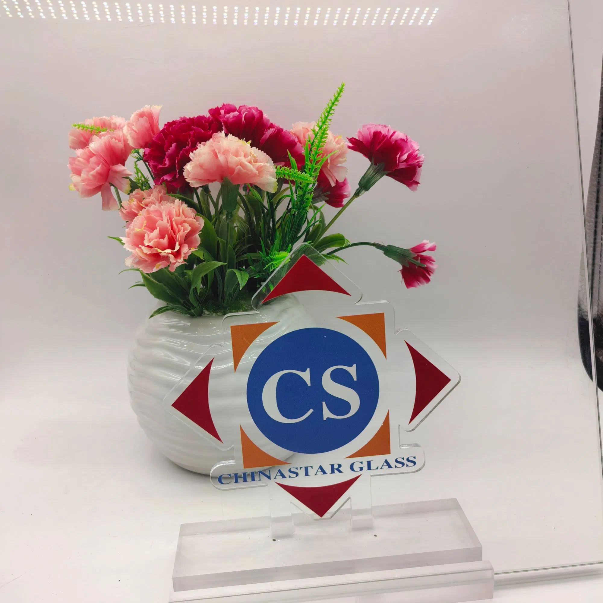 3/3.2mm to 15mm Clear/Ultra Clear/Bronze/Grey/Blue/Green Double Anti-Reflective Glass for Display Cabinet/Optical Instrument