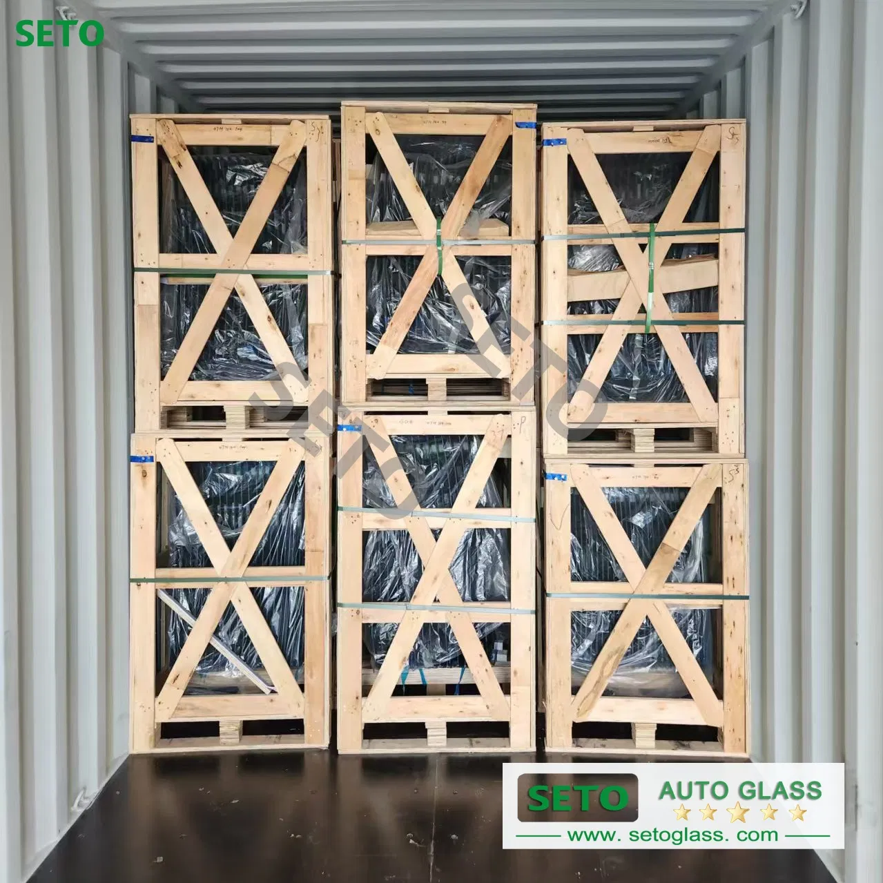 Heated Curved Bending Laminated Front / Back / Rear Windshield for Car Bus Truck