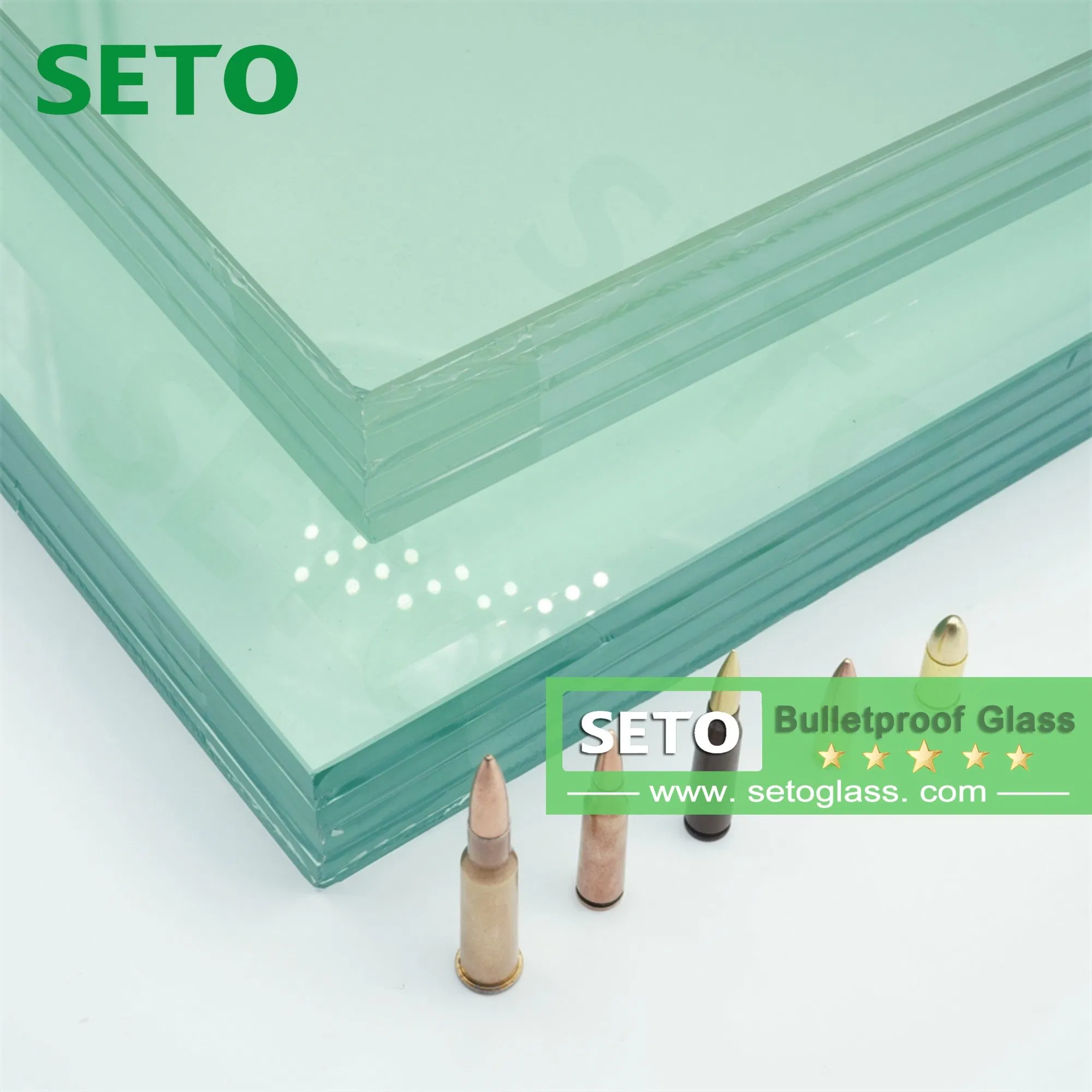 Factory Price Armored Vehicle Bulletproof Glass Laminated Glass