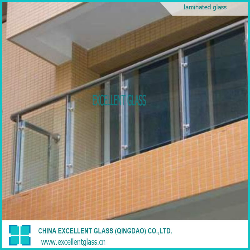 Acoustic Laminated Glass/Translucent/Frosted/White/Clear/Tempered/Toughened/Colored/Tinted/PVB Film/Patterned