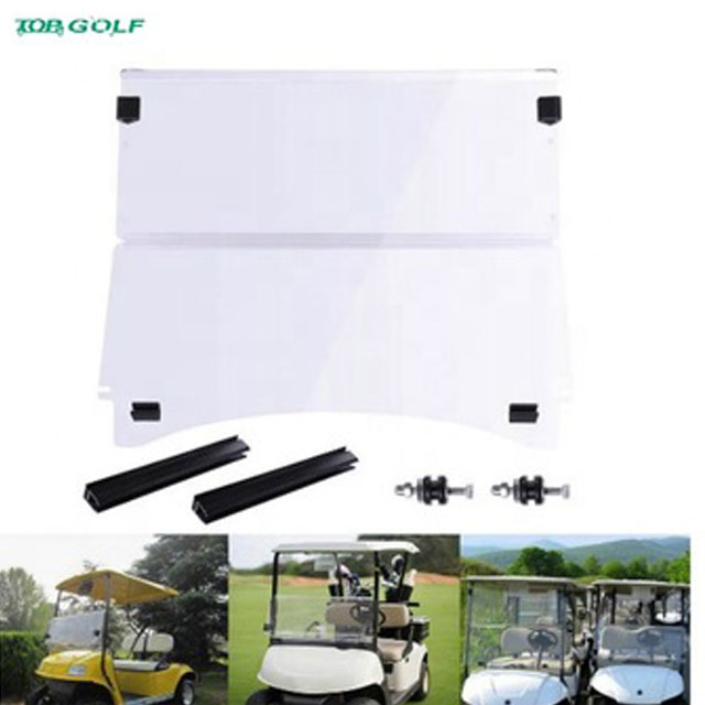Club Car Precedent Golf Cart Tinted Flip Windshield 2004-2019 China Supplier