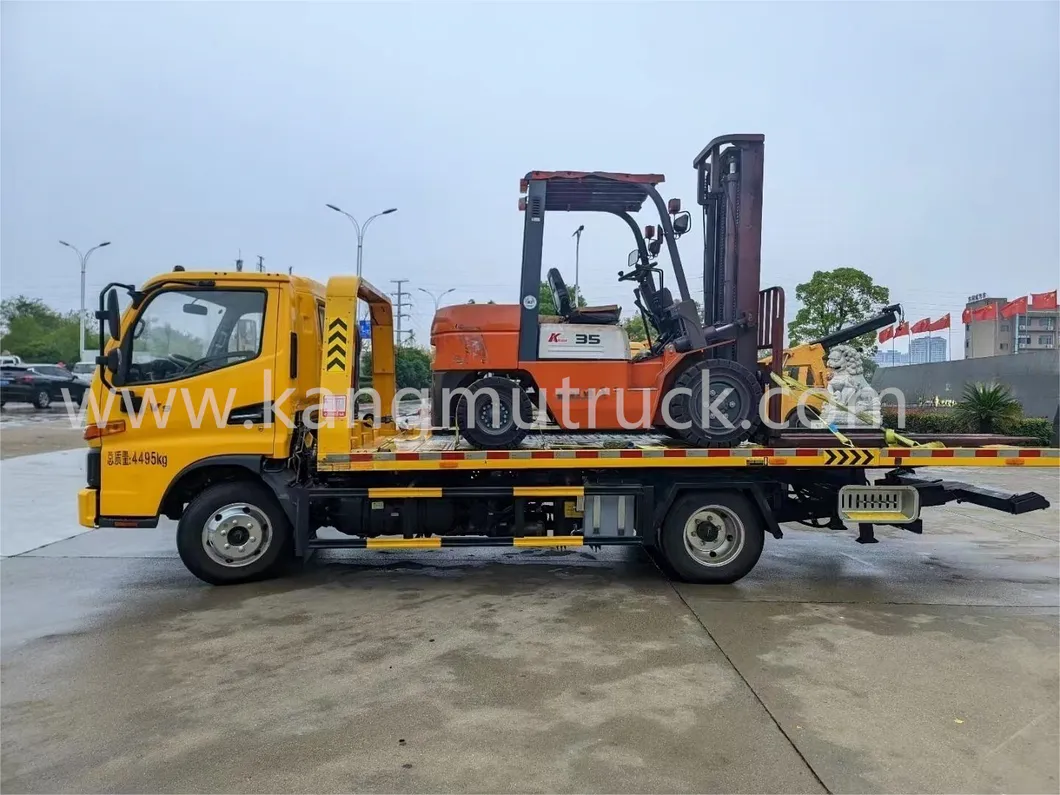 Wrecker Tow Truck Side View