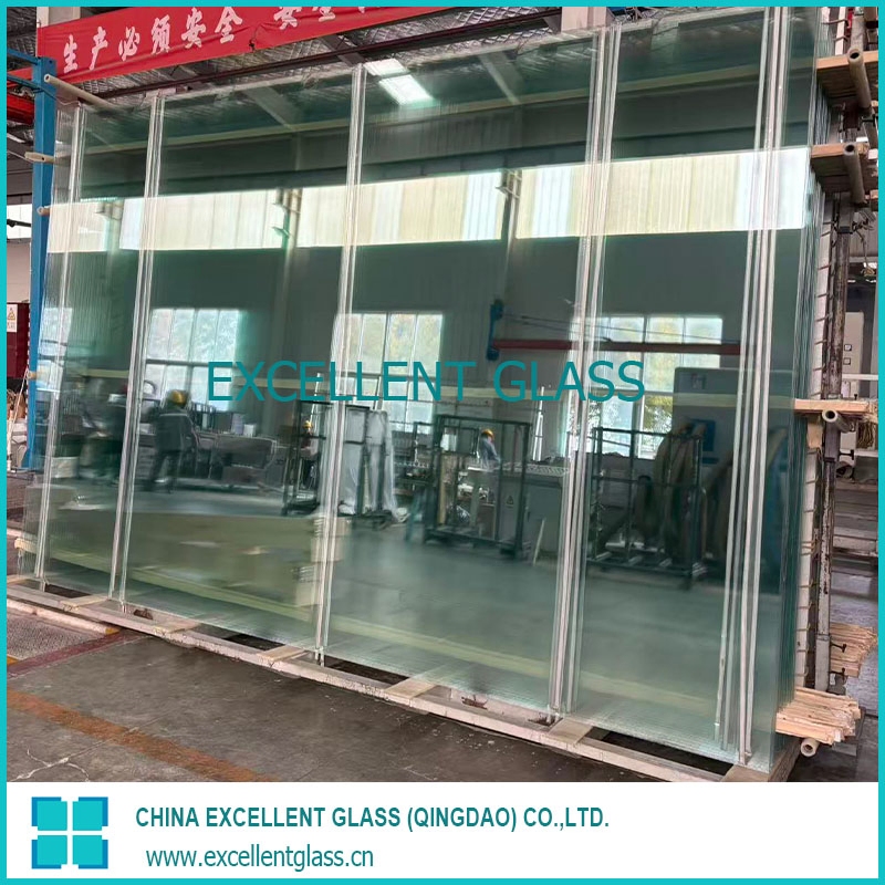 Acoustic Laminated Glass/Translucent/Frosted/White/Clear/Tempered/Toughened/Colored/Tinted/PVB Film/Patterned