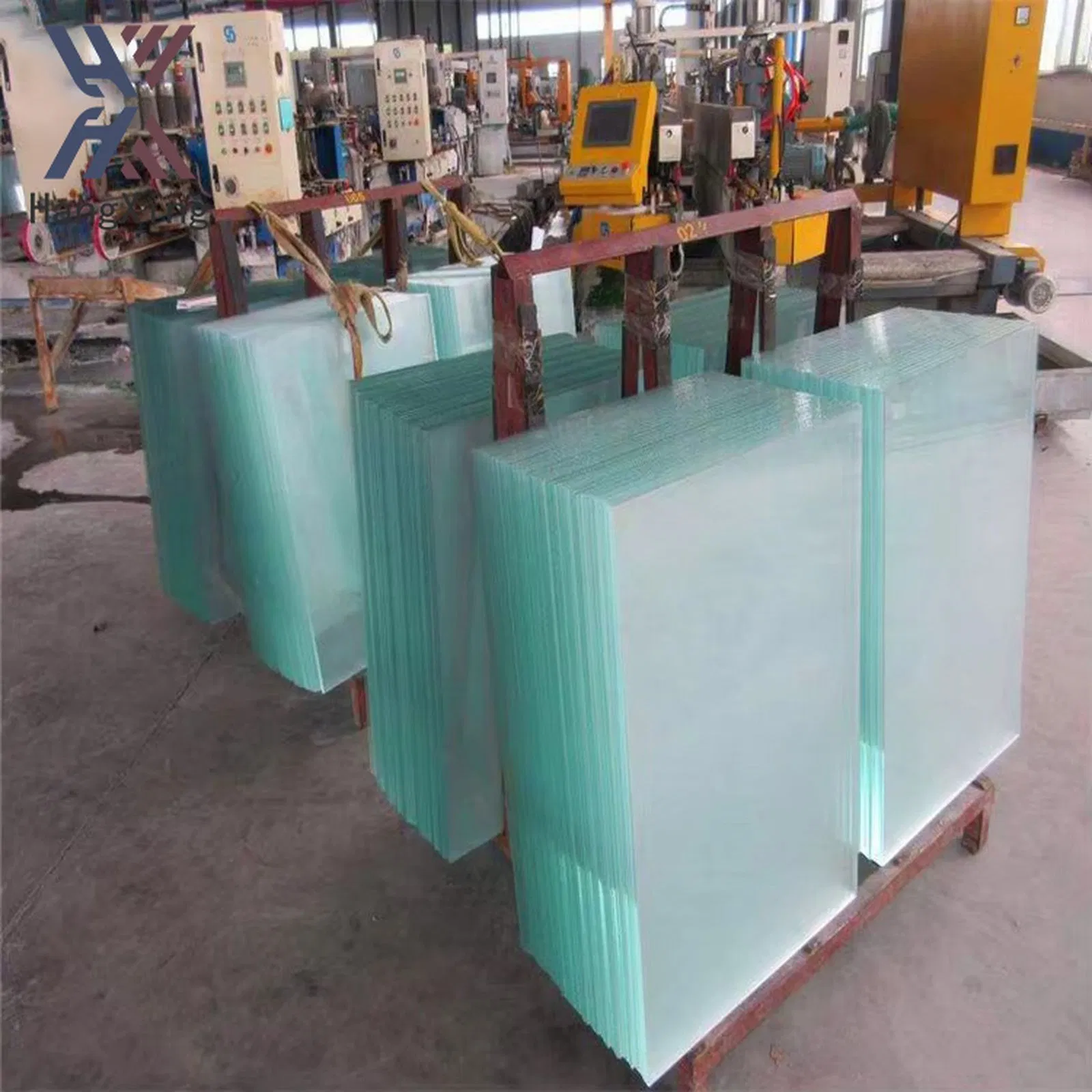 Hot Sale Low E Windows Insulated Laminated Aluminium Bus Window Curved Double Pane Tempered Glass