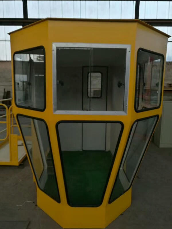 Workshop Crane Operator Cabin Heavy Duty Crane Cabin Room with Air Conditioner