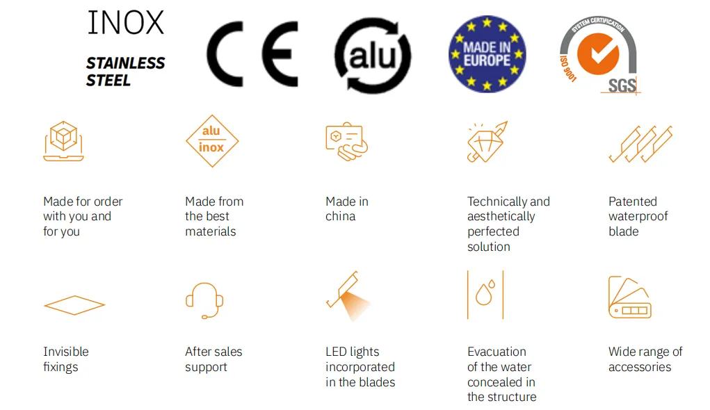 Customized Caravan Camper Fabric RV Awning