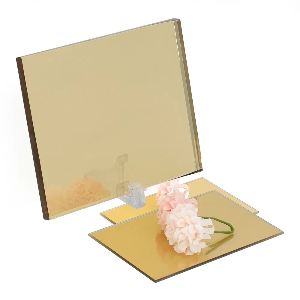 Low-Emissivity Coated Glass Distributor 3300X2440mm Bronze Tinted Reflective Glass for High-Rise Buildings