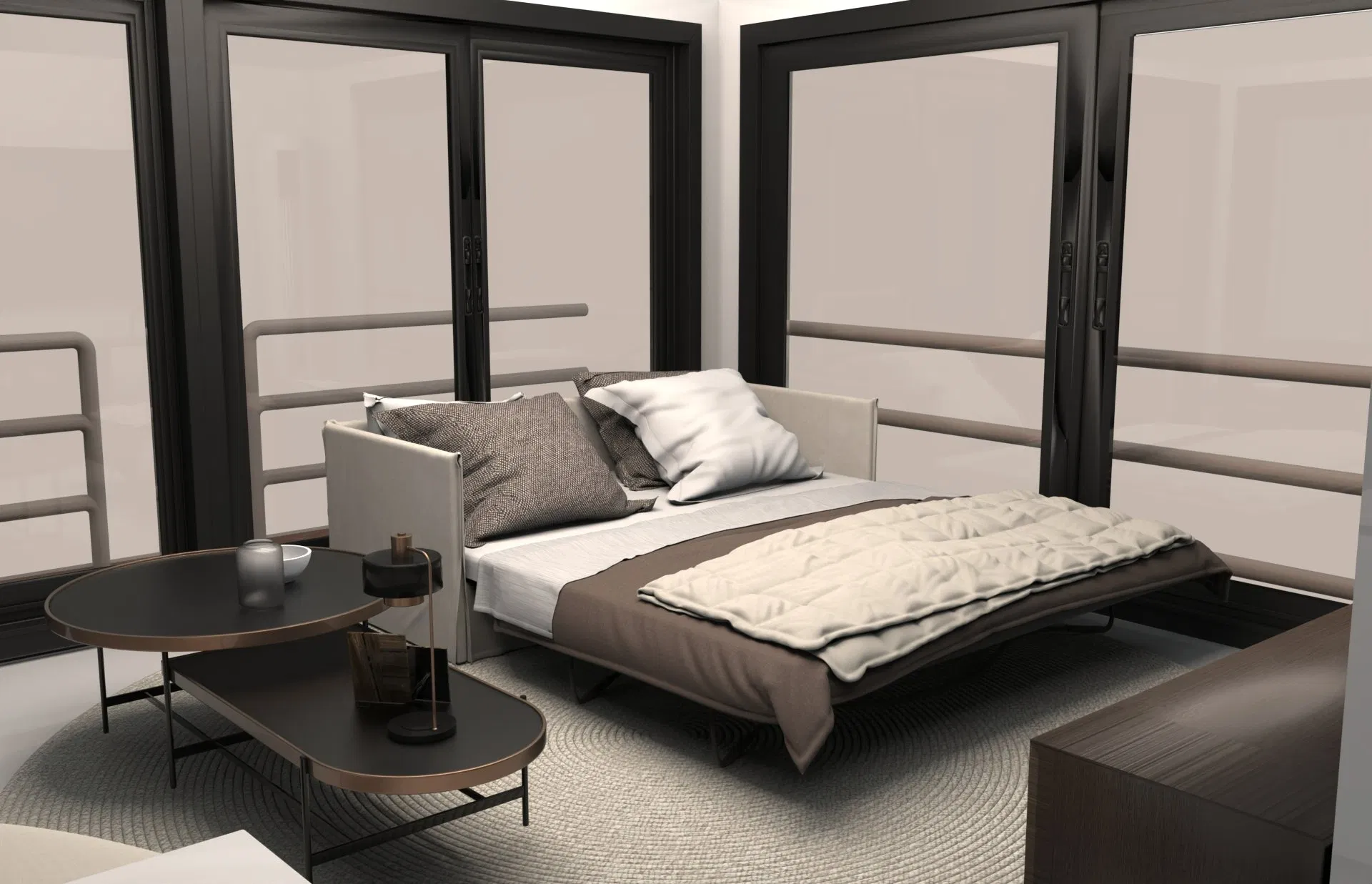 Prefab Houseboat Sea House Floating Pontoon Houseboat Yacht