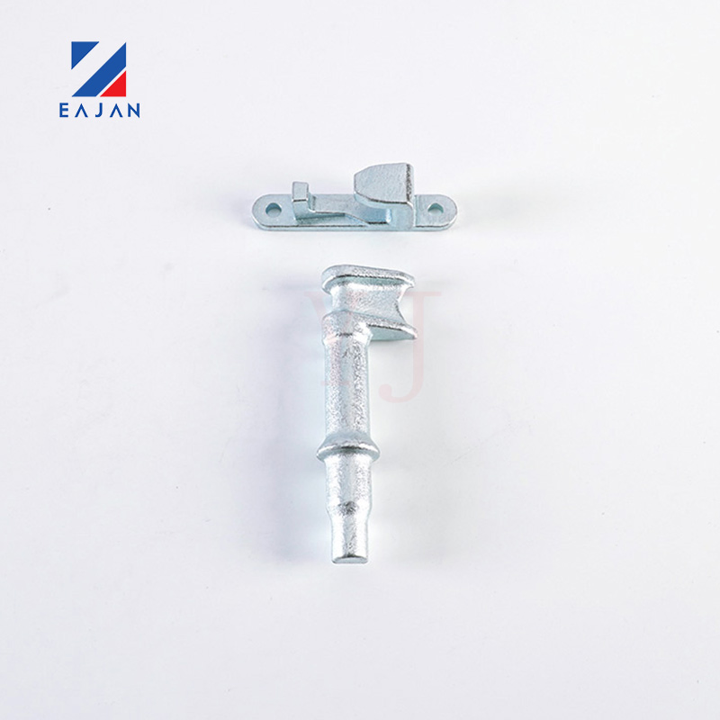 Qwork 36" Trailer Swing Door Hinged Cam Bar Lock for Enclosed Trailer Door Latch, RV Hauler Fold Down Door