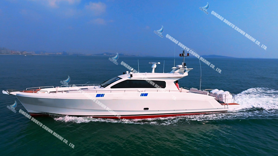 56 Feet Aluminum Alloy Party Yacht for Sightseeing and Fishing
