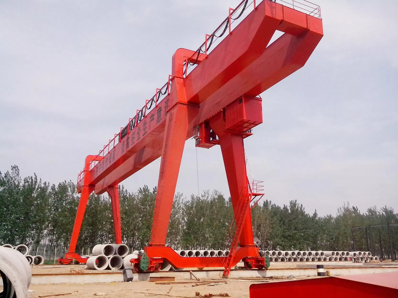 Heavy Duty Double Girder Gantry Crane for 30t to 70t Lifting