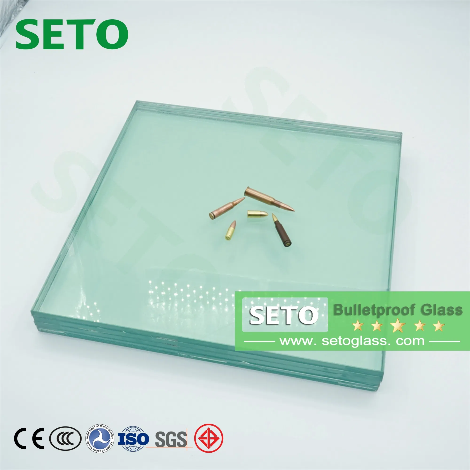 Armored Vehicle Bulletproof Explosion-Proof Glass