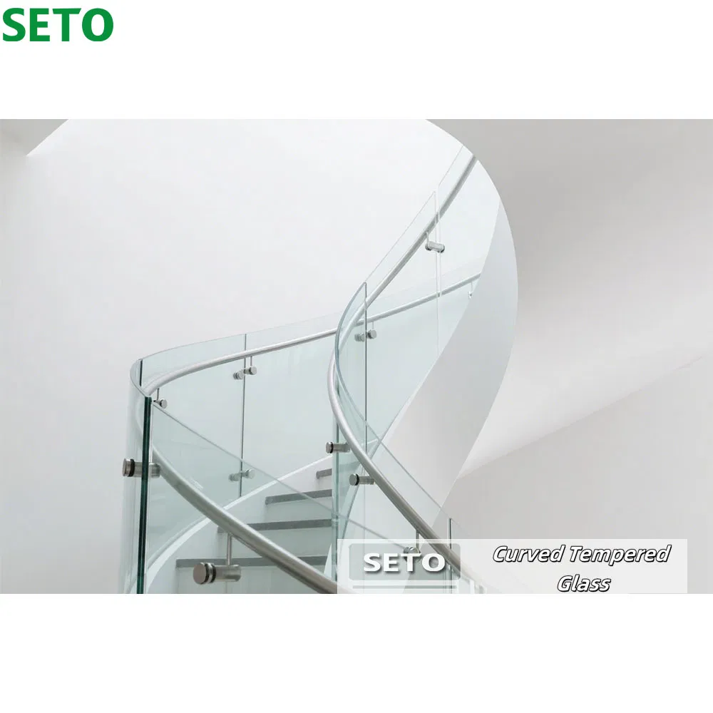 Factory Price Custom Curved Tempered Glass Hot Bent Single Double Curved Glass