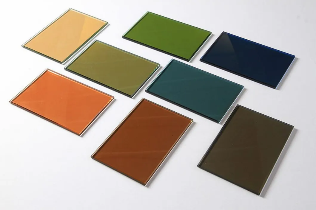 Colored Reflective Glass