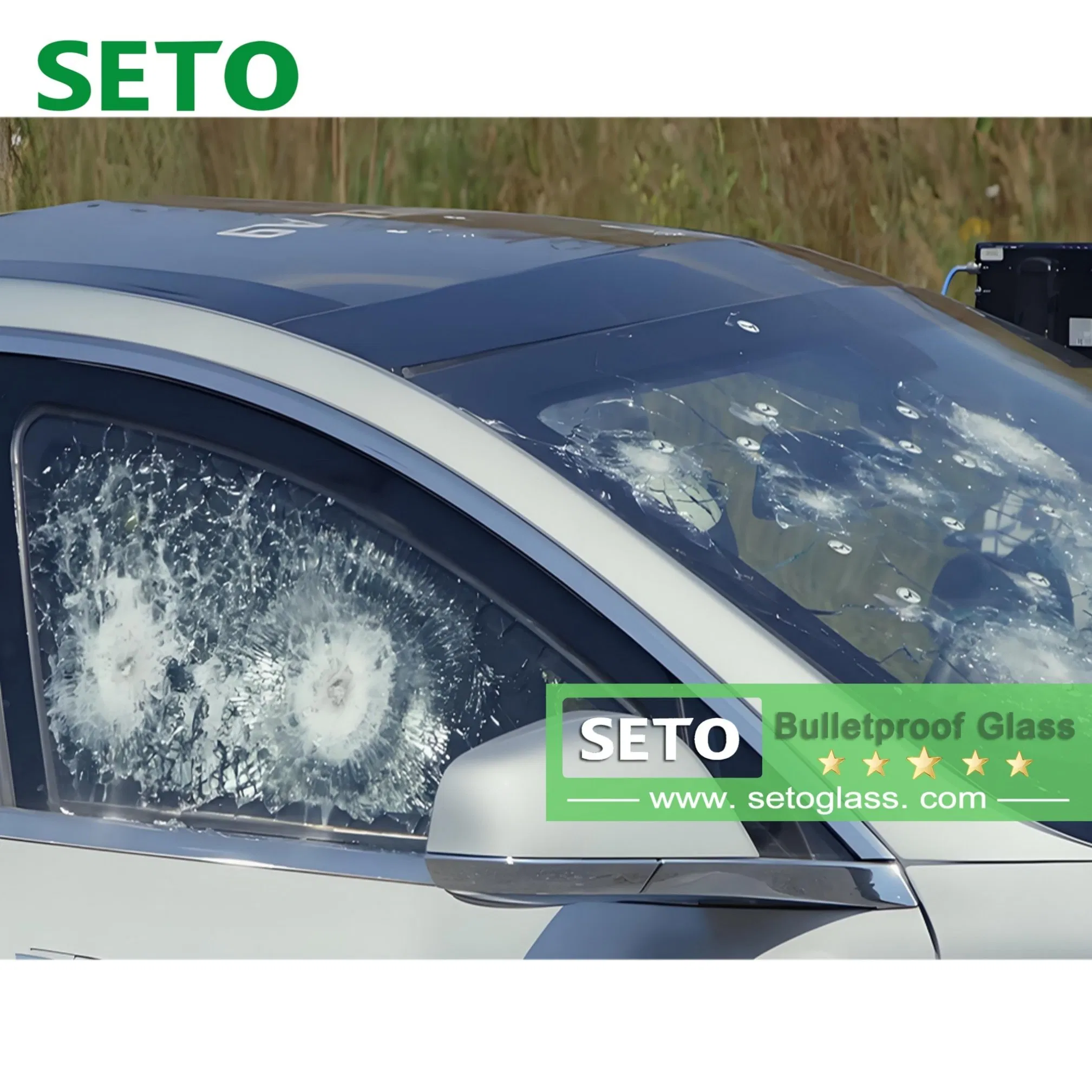 Bulletproof Glass B1-B7 Level for Armored Vehicle/SUV Modification