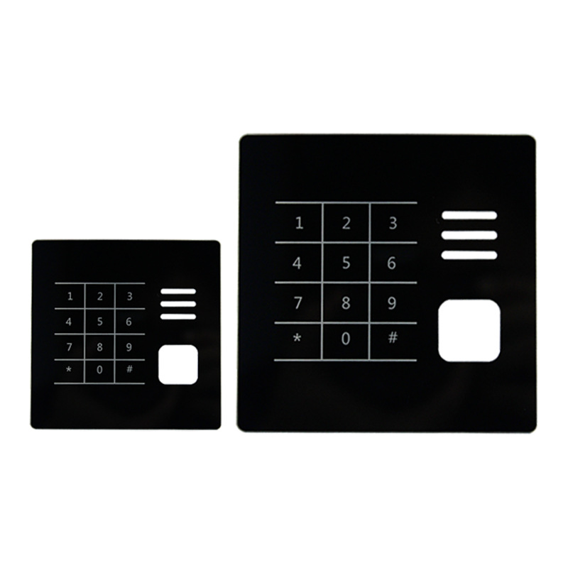 Customized Clear Tempered Printing Ar AG Af Cover Glass for Touch Panel