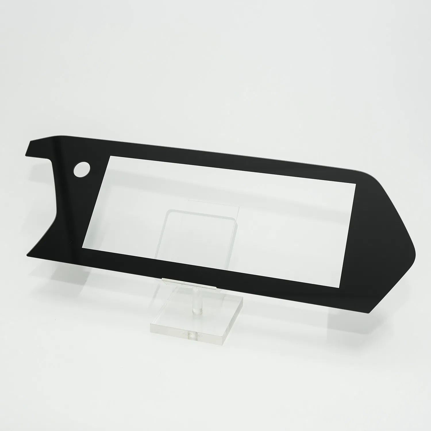 High Transmittance Anti Reflection Anti Glare Clear Vision Fine Polished Cover Glass for Auto Touch Panel